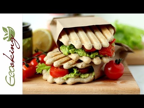 Видео: 🔥 Ферментированные рисовые хлебцы / сэндвичи с овощами гриль и зеленым соусом / vegan / gluten free