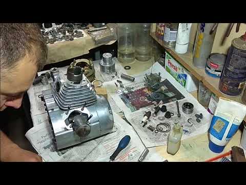 Видео: Как собрать двигатель V 50 ч 4 поршневая