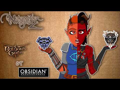 Видео: Baldur's Gate 3 от Obsidian из 2006 года. Neverwinter Nights 2.