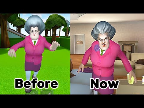 Видео: Scary teacher 3d раньше и Scary teacher 3d сейчас