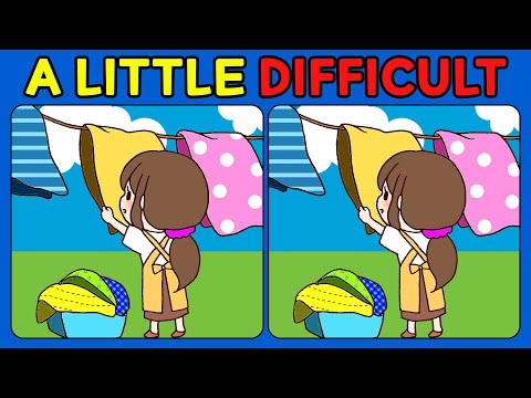 Видео: 🧠🧩Найди отличия | Головоломки 《Немного сложно》