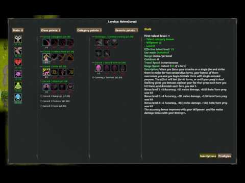 Видео: Tales of Maj'Eyal Обзор класса Cursed