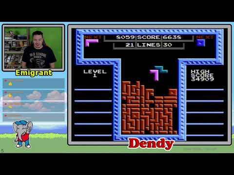 Видео: Ретро стрим Эмигранта ● Денди ●  и прочее..