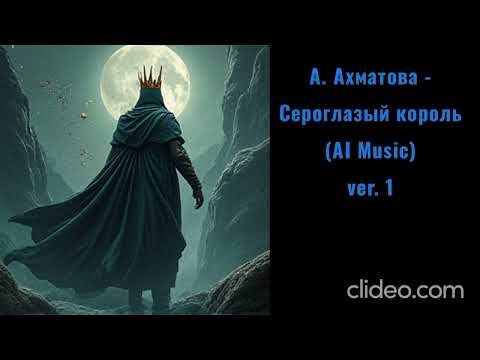 Видео: А. Ахматова - Сероглазый король (AI Music) ver. 1