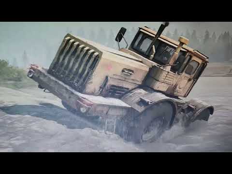 Видео: Трактор К-700