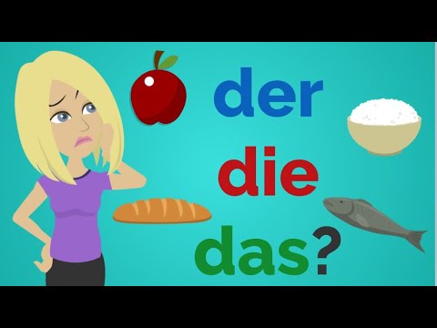 Видео: Учим немцкий | Викторина - артикли der, die или das? | Диалог - Приглашение | Лексика - еда