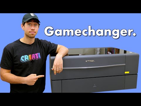 Видео: Лазерный резак xTool P2 против Glowforge Pro