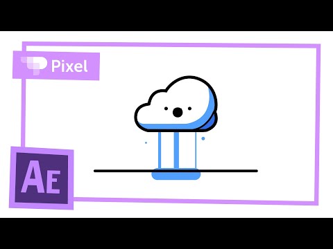 Видео: Анимируем тучку в After Effects | уроки для новичков