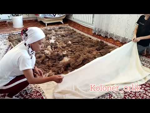 Видео: Жылы және жұмсақ әдемі жамылғы көрпе жасау .1 ші бөлім