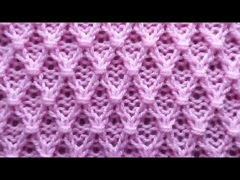 Видео: ДАВАЙТЕ СВЯЖЕМ КРАСОТУ   поворотными рядами и по кругу.