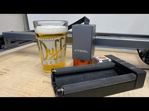 Видео: Секрет гравировки пинтовых стаканов с помощью диодного лазера