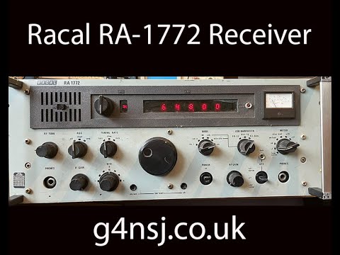Видео: G4NSJ — приёмник связи Racal RA 1772