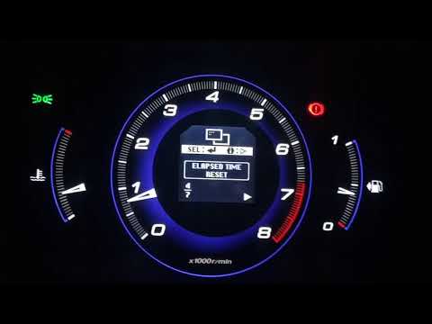 Видео: Honda Civic 5d дополнительная настройка инф. панели