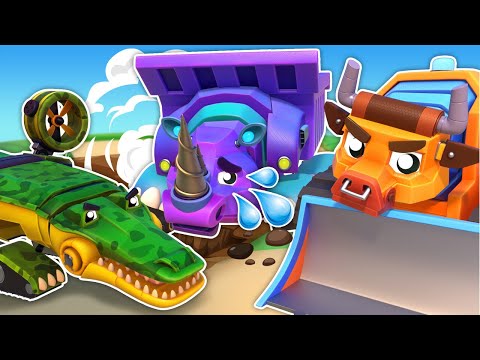 Видео: ЗЫБУЧИЕ ПЕСКИ! КРОКОДИЛ и БУЛЬДОЗЕР спешат на помощь! Спасательный отряд машин и грузовиков.