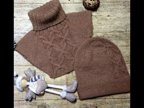 Видео: Манишка спицами. Вяжем манишку МК