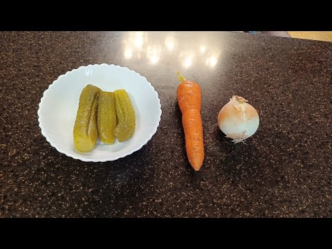 Видео: Рецепт Паштета из солёных огурцов - Очень Вкусно, Очень быстро!