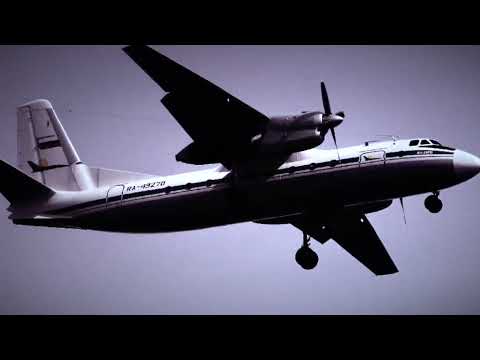 Видео: Сильный туман Крушение АН 24  в Игарке