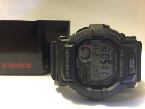 Видео: Обзор и настройка CASIO G-SHOCK GD-350-1E (Review and setting)