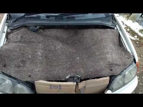 Видео: Утепляем моторный отсек на зиму