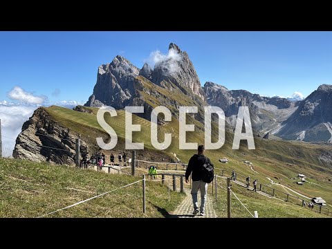 Видео: Seceda — прогулка по одной из самых красивых гор Италии | Сечеда, гора которую невозможно забыть! 