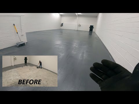 Видео: краска для бетонного пола полиуретановая 🔥🔥👌👌как использовать 👈
