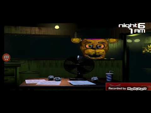 Видео: прохождение Five nights at Fredbeer's family diner. 6 ночь и мини игры