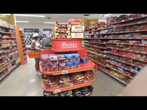 Видео: 12.Что продают в гипермаркете МММ Migros Мармарис, Турция. 09.25