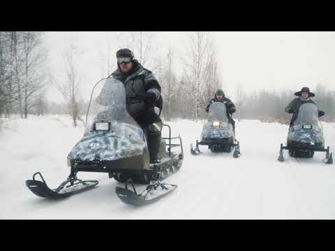 Видео: Бурлак Егерь Центро  (часть вторая)  по заснеженным просторам