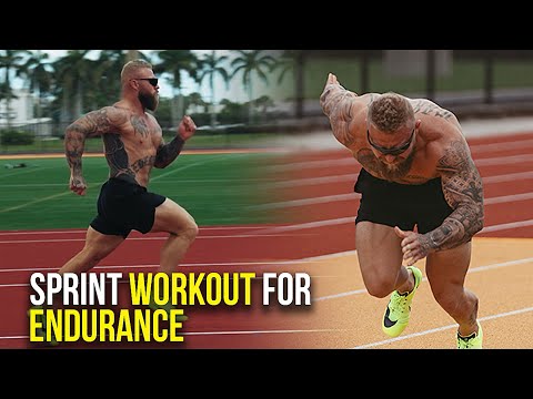 Видео: Тренировка на выносливость с тренером по спринту | #Ruck150