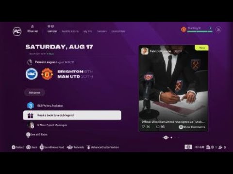 Видео: карьера за себя во FC25 часть 2