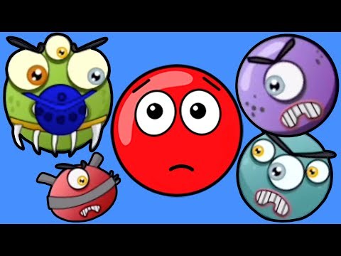 Видео: Новый КРАСНЫЙ ШАР #14. 35-37 УРОВНИ. Мультик ИГРА New Red Ball 2