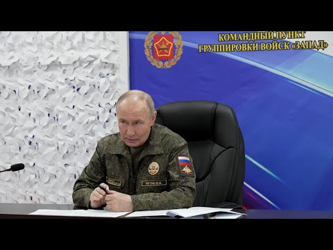 Видео: Путин ЛИЧНО на командном пункте «Запад»: жёсткий разбор фронта и новый приказ войскам