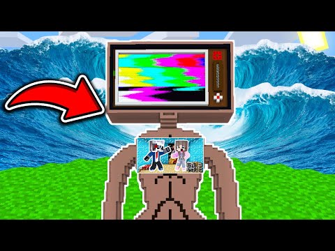 Видео: ДОМ ВНУТРИ ТЕЛЕВИЗОРОГОЛОВЫЙ ПРОТИВ ЦУНАМИ В МАЙНКРАФТ ФИЛЬМ SCP СИРЕНОГОЛОВЫЙ ТРОЛЛИНГ MINECRAFT