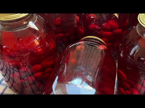 Видео: КОМПОТ ИЗ ЧЕРЕШНЯ 🍒 НА ЗИМУ.СЛАДКИЙ ВКУСНЫЙ И ОЧЕНЬ ЛЁГКИЙ ПРИГОТОВЛЕНИЯ