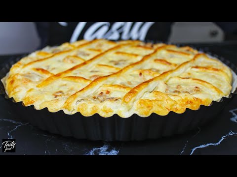 Видео: БЫСТРЫЙ ПИРОГ ЖУЛЬЕН! ЭТО ПРОСТО СУПЕР ЗАКУСКА!