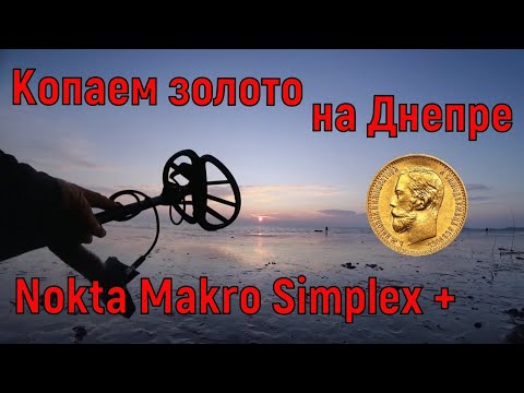 Видео: Золото Николая II на дне реки.  Первый выход с Nokta Makro Simplex. Коп 2021.