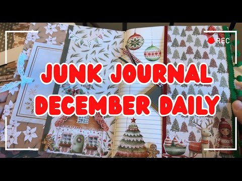 Видео: Давайте создадим журнал «Декабрьский ежедневник» | Творческий процесс | Тематика пряников