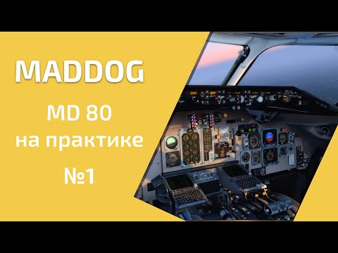 Видео: MADDOG MD 80 на практике. Часть 1. Overhead [Prepar3D]