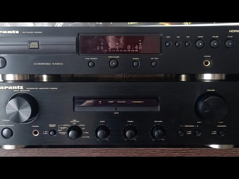 Видео: Прикупил CD плеер Marantz CD 6000 и усилитель Marantz PM 6002 звук 🔥👍