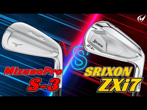 Видео: Что лучше? Mizuno Pro S-3 против Srixon ZXi7