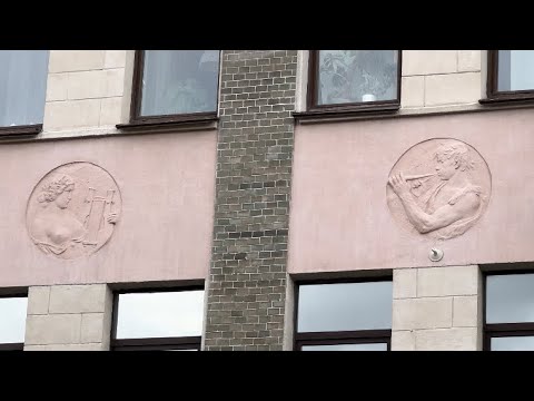 Видео: Прогулка по Санкт-Петербургу, ул Шпалерная / Walking in St. Petersburg, architecture of buildings.