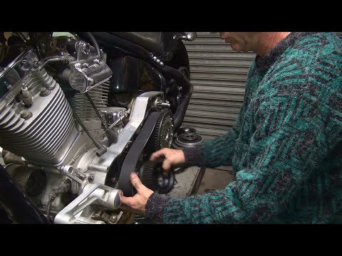 Видео: #112 S&S 113ci evo двигатель перегорел, ремень привода трансмиссии ремонт Harley Swift Evolution ...