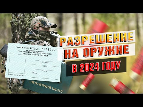 Видео: Как Получить Разрешение На Хранение И Ношение Оружия (РОХа) в 2024 году?