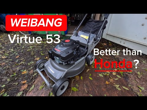 Видео: Weibang Virtue 53 SSD BBC, обзор/тест/обзор. Лучше, чем Honda?