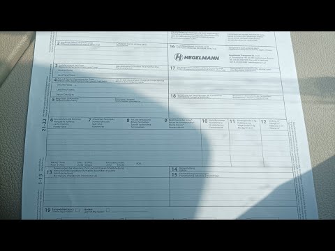 Видео: Как заполнить CMR