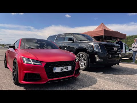 Видео: Девушка на Audi показала парням как надо...