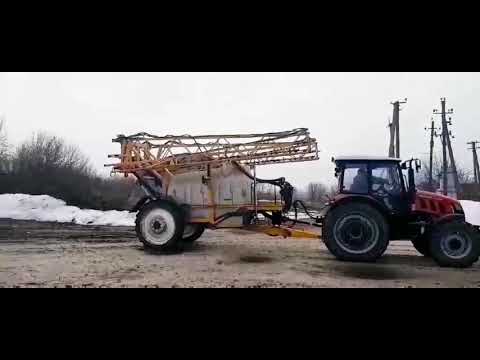 Видео: Первый запуск опрыскивателя|Титан 3000/24
