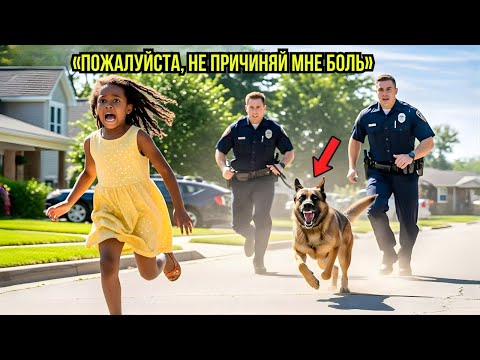 Видео: Полицейские спускают К9 на чернокожую девочку — замирают, когда прибегает её мать из Дельта Форс