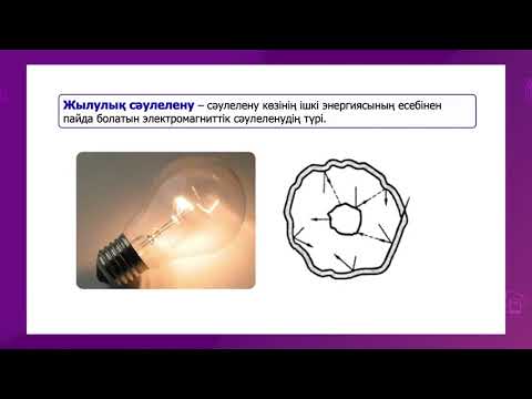 Видео: Жылулық сәулелену  Фотон  Фотоэффект