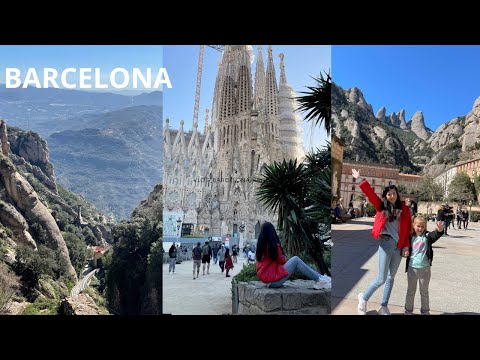 Видео: БАРСЕЛОНА: SAGRADA FAMÍLIA, MONTSERRAT, CASA BATLLÓ #barcelona #sagradafamília #spain #lana #travel